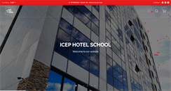 Desktop Screenshot of icephotelschool.com